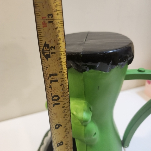 FRANKENSTAIN BIG MOUTH CANDY BOWL Halloween Basket - Picture 10 of 12